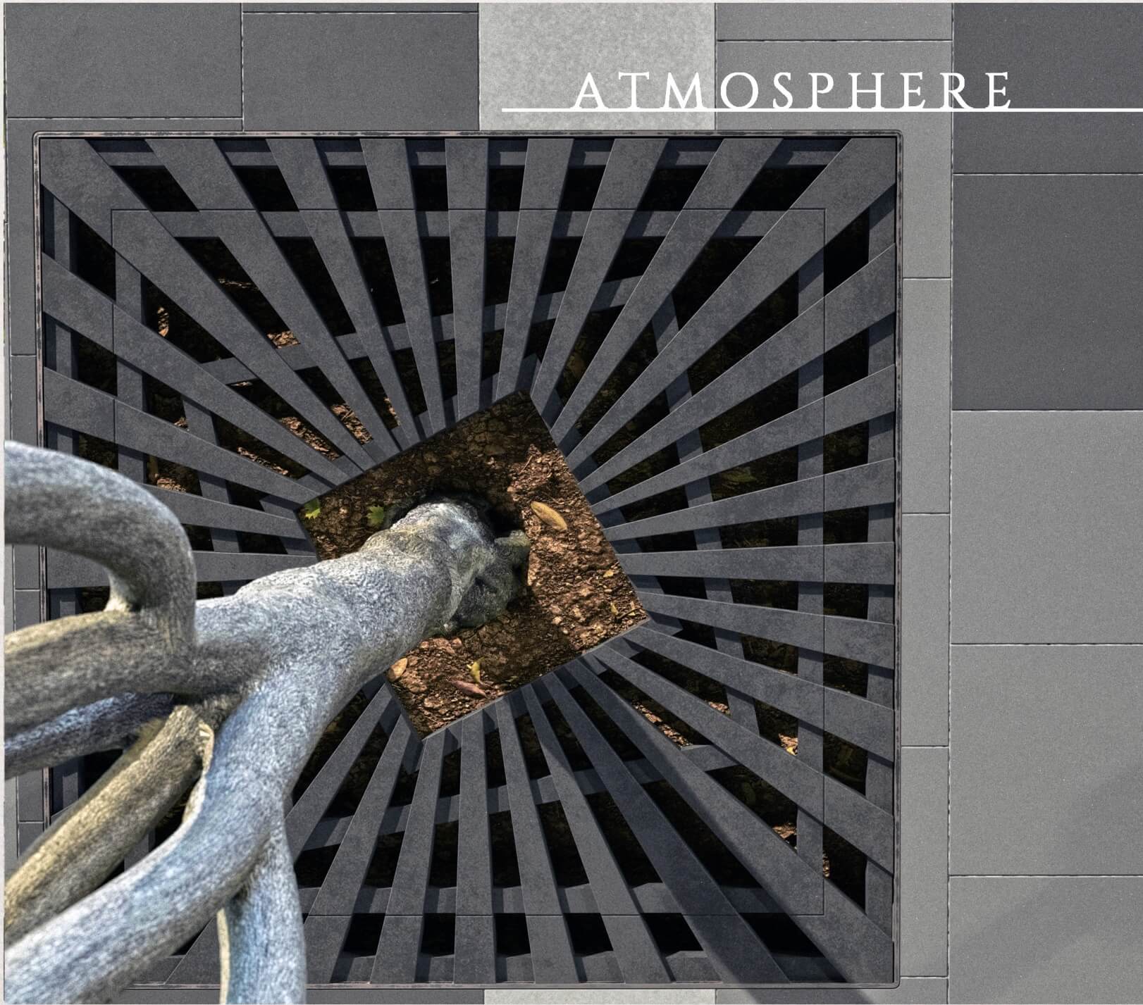 Приствольная решетка для дерева ZKING ATMOSPHERE 1.2х1.2м Черная в Ереване фото