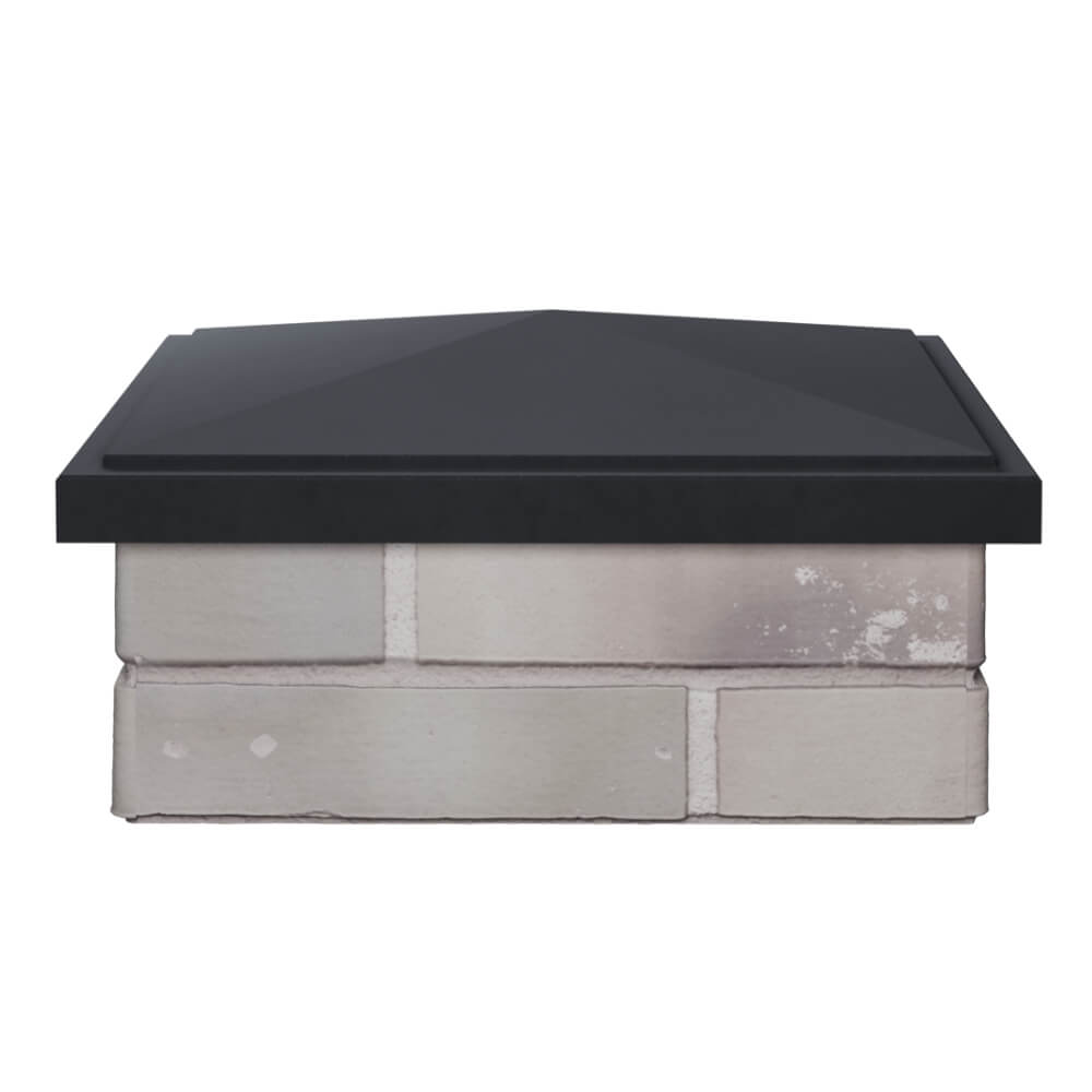 Колпак Zking БонаМоно Серый на столб 1.5х1.5 кирпича (385х385, 400х400мм) Ереван фото