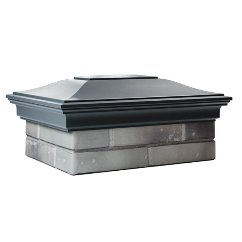 Колпак Zking Монблан Серый на столб 2х1.5 кирпича (515х385мм) в Ереване фото