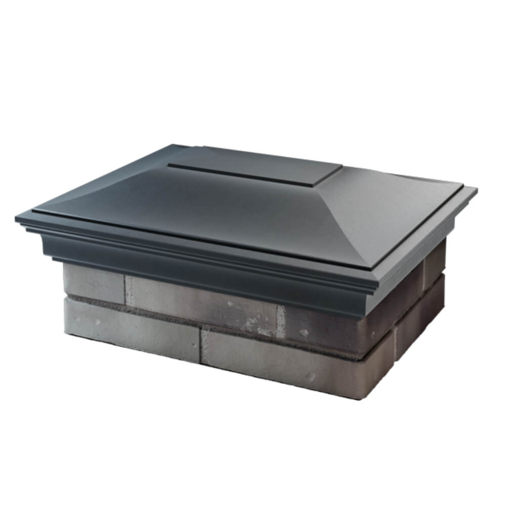 Колпак Zking Монблан Серый на столб 2х1.5 кирпича (515х385мм) в Ереване фото