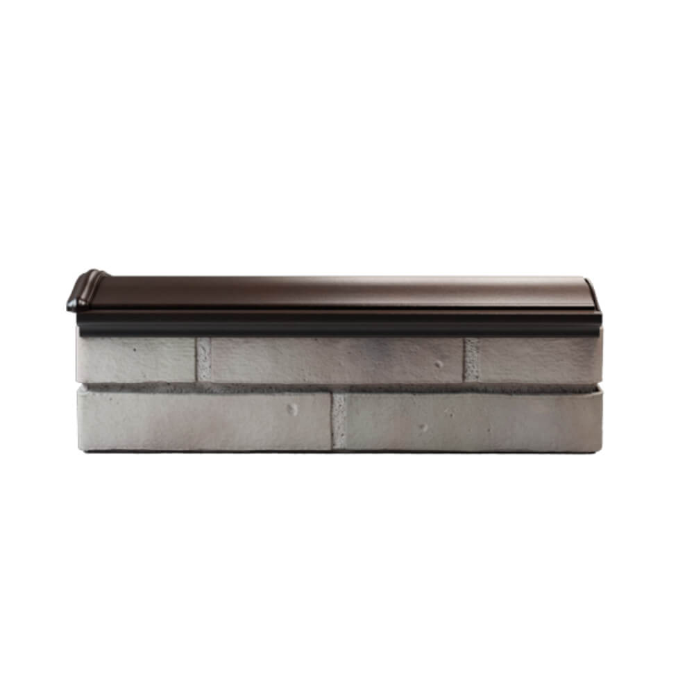 Парапет Zking Монблан Коричневый посадка на 0.5 кирпича (130мм) в Ереване фото