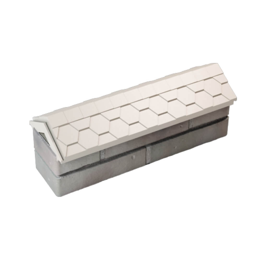 Парапет Zking Эверест Бежевый с посадкой на 0.5 кирпича (130мм) в Ереване фото