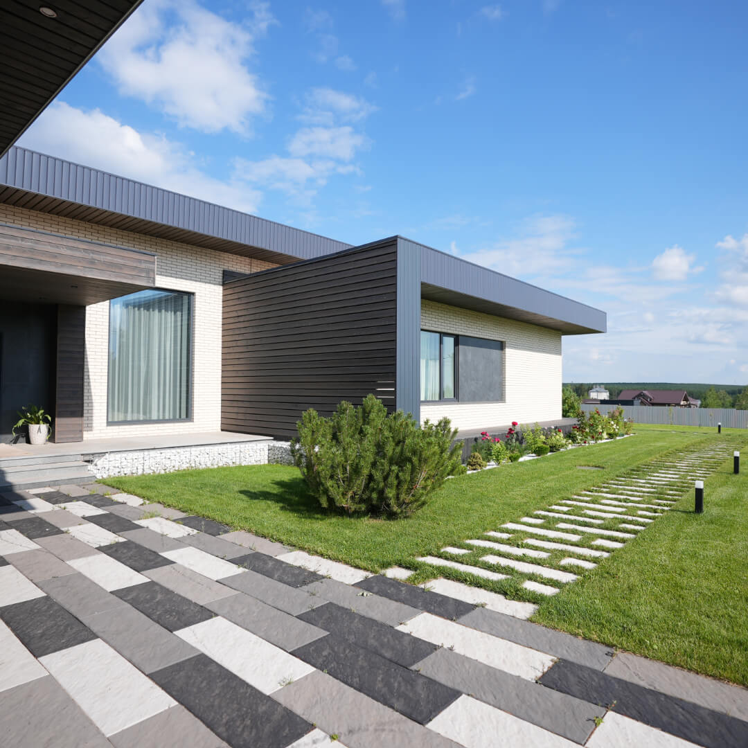 Шаговая плита STONE Графитовый Серый 990х330х55мм в Ереване фото