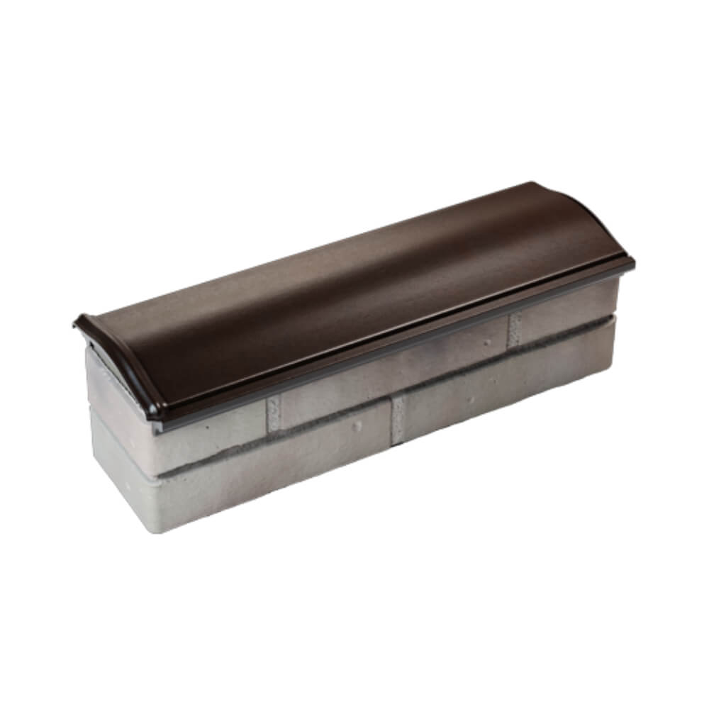 Парапет Zking Монблан Коричневый посадка на 0.5 кирпича (130мм) в Ереване фото