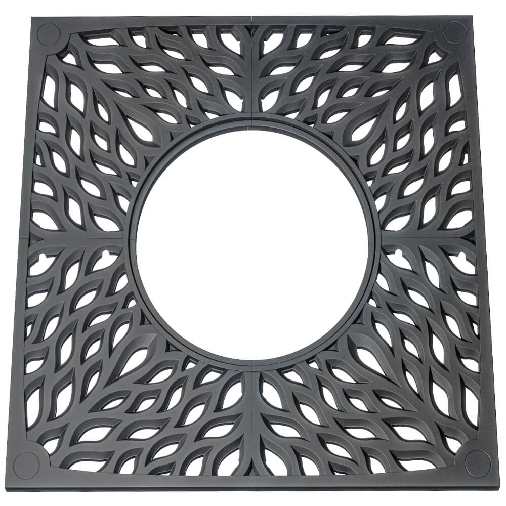 Приствольная решетка для дерева ZKING CRUST 2х2м Черная Ереван фото