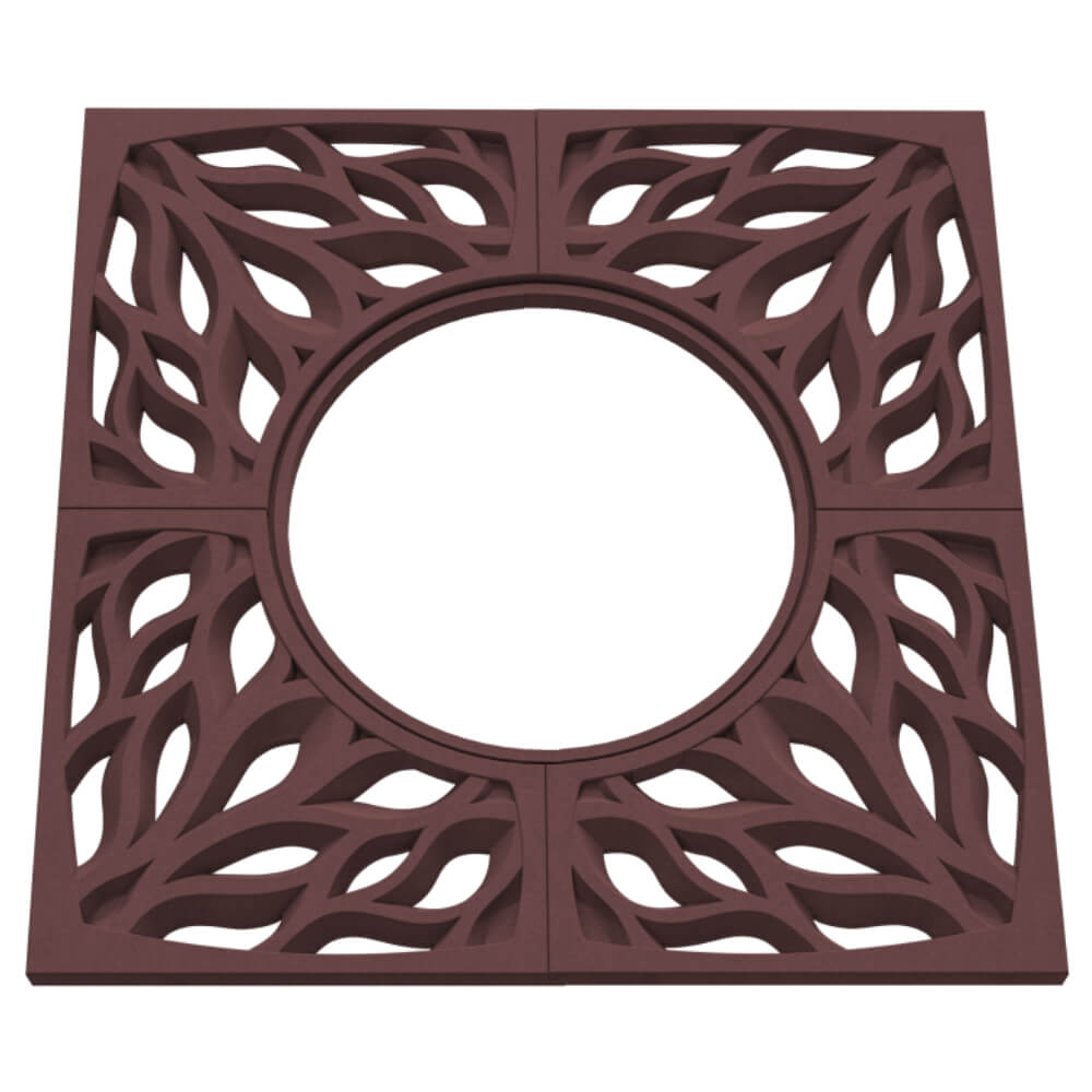 Приствольная решетка для дерева ZKING CRUST 1.2х1.2м Коричневая в Ереване фото