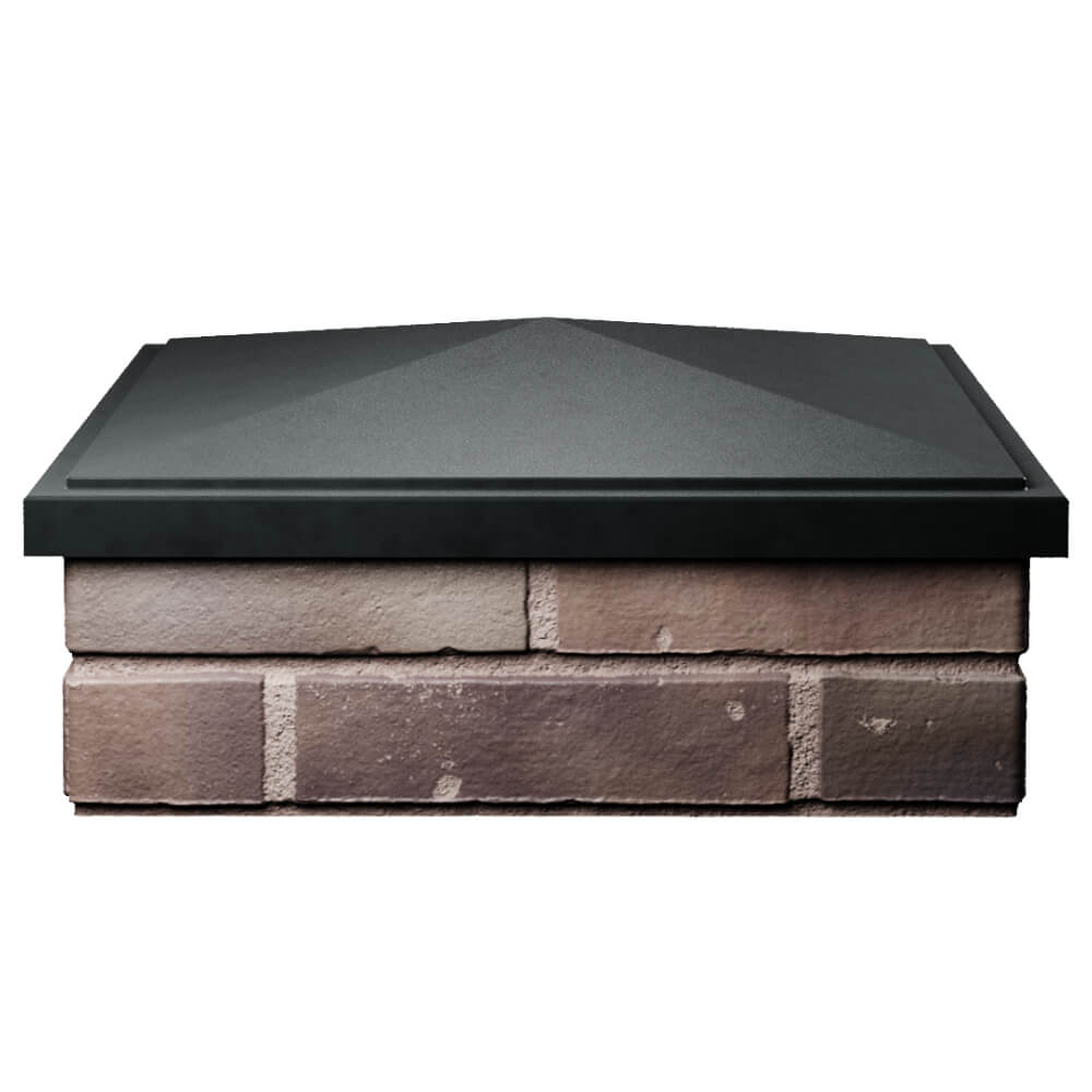 Колпак Zking БонаМоно Черный на столб 2х2 кирпича (515х515, 530х530мм) Ереван фото