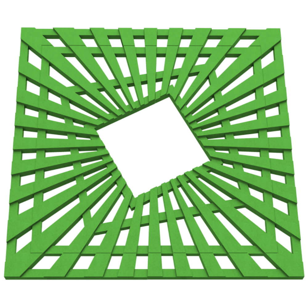 Приствольная решетка для дерева ZKING ATMOSPHERE 1.2х1.2м Зеленая в Ереване фото