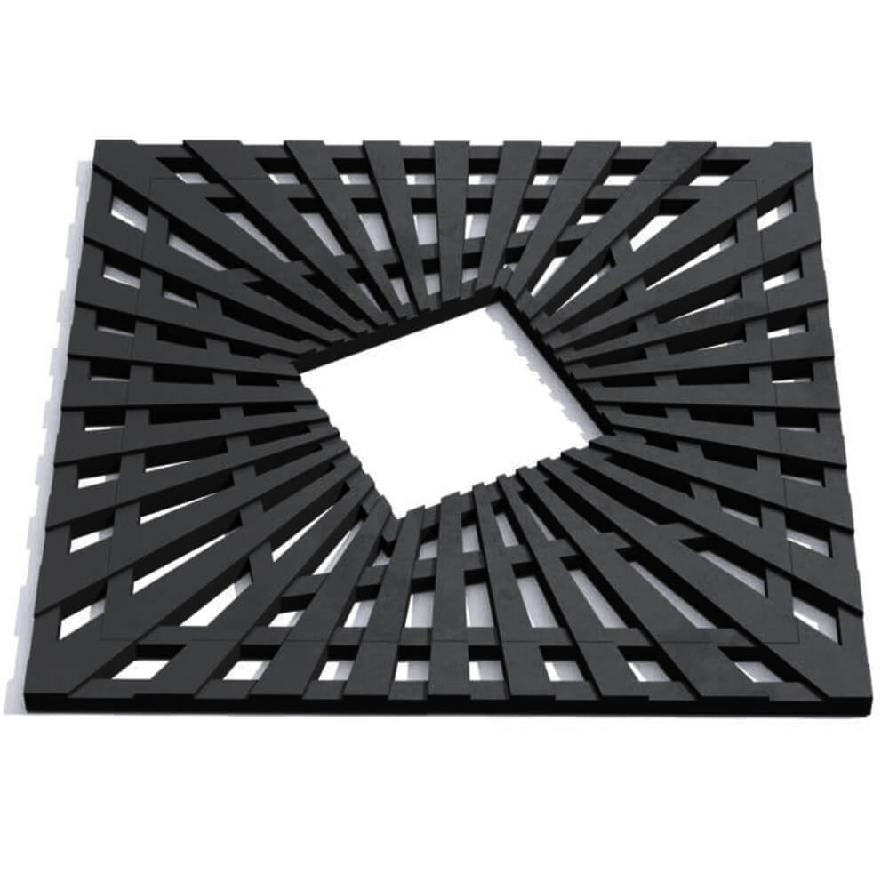 Приствольная решетка для дерева ZKING ATMOSPHERE 1.2х1.2м Черная Ереван фото