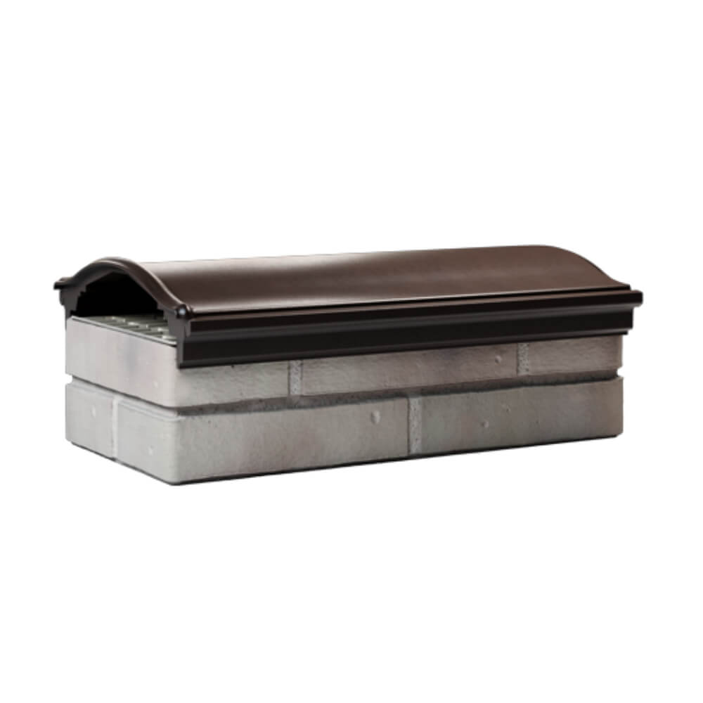 Парапет Zking Монблан Коричневый посадка на 1 кирпич (200/225/255мм) Ереван фото