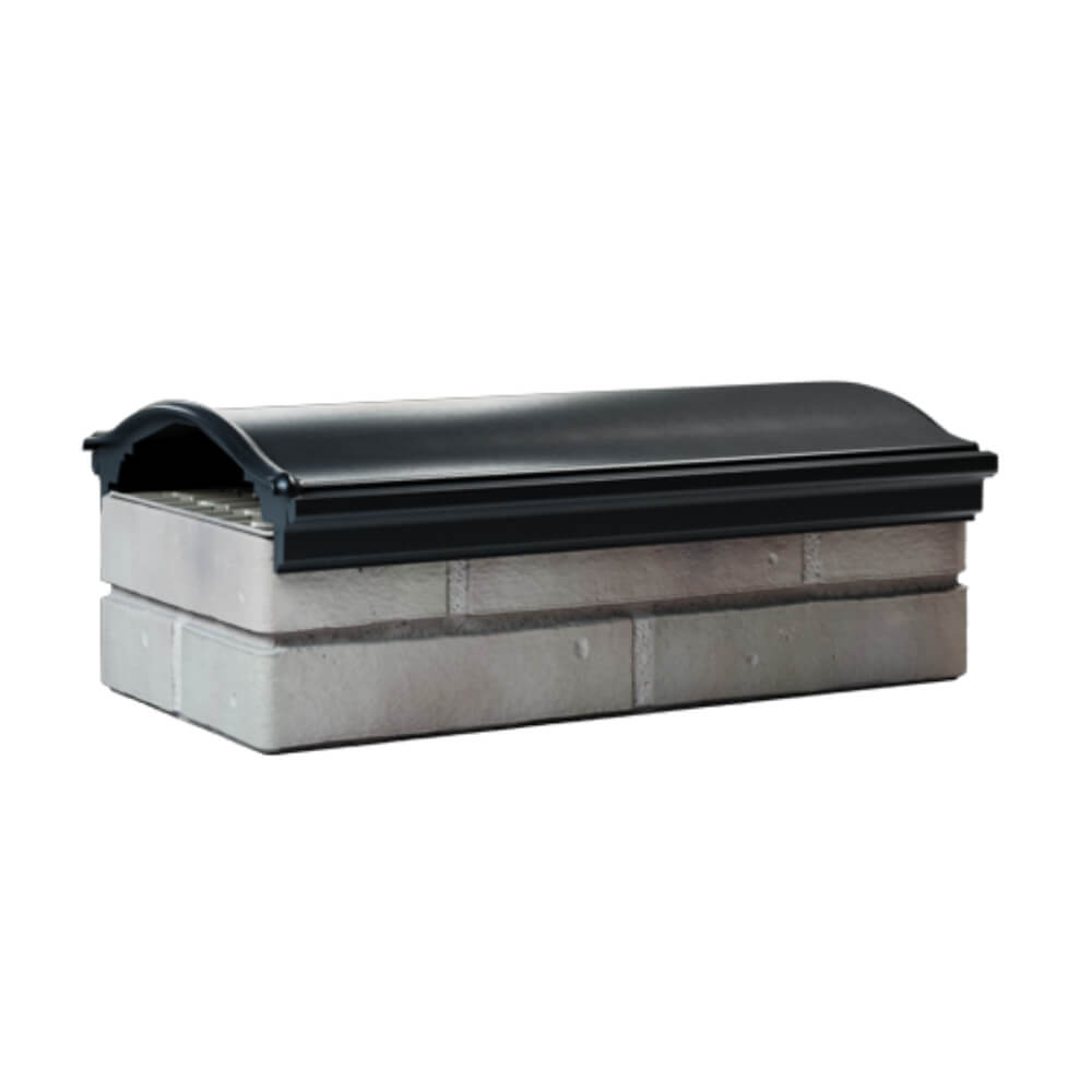 Парапет Zking Монблан Черный посадка на 1 кирпич (200/225/255мм) Ереван фото