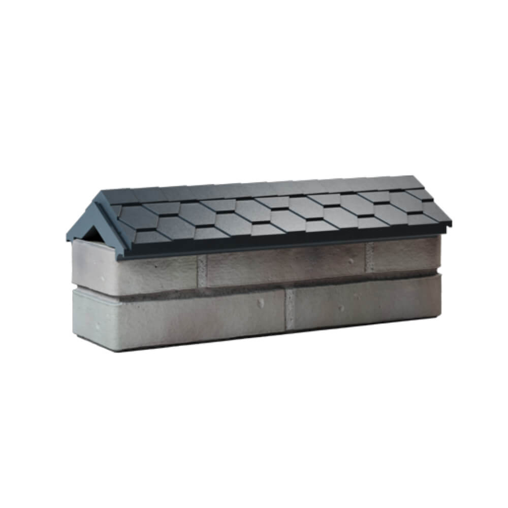 Парапет Zking Эверест Серый с посадкой на 0.5 кирпича (130мм) Ереван фото