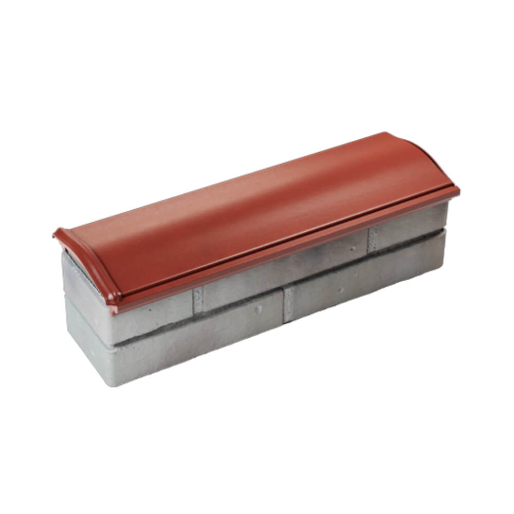 Парапет Zking Монблан Красный посадка на 0.5 кирпича (130мм) в Ереване фото