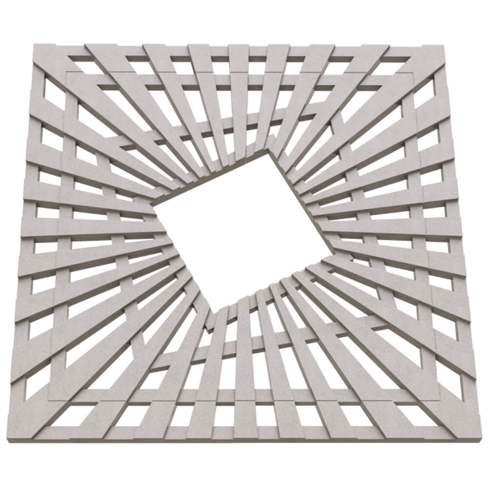 Приствольная решетка для дерева ZKING ATMOSPHERE 1.2х1.2м Бежевая в Ереване фото