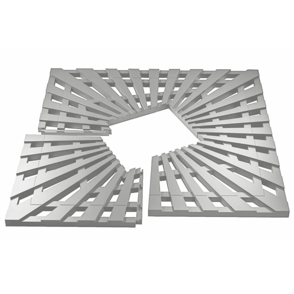 Приствольная решетка для дерева ZKING ATMOSPHERE 1.2х1.2м Бежевая в Ереване фото