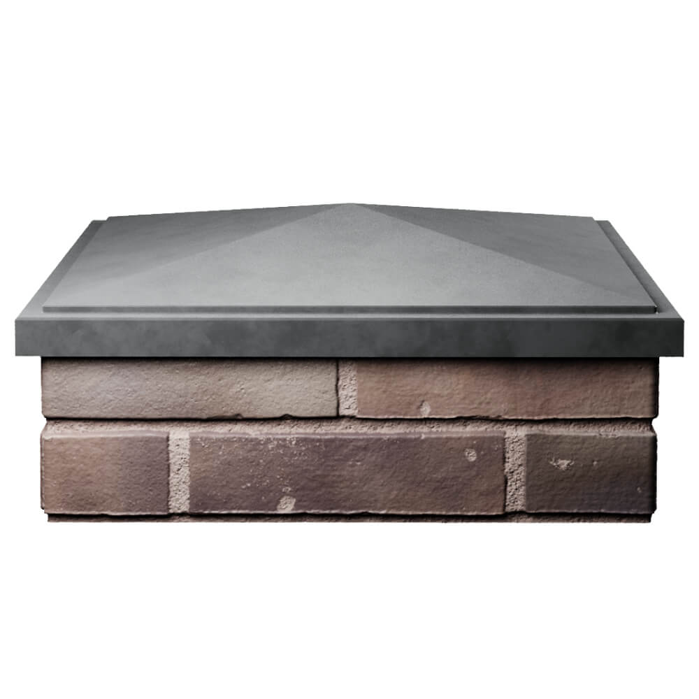 Колпак Zking БонаМоно Серый на столб 2х2 кирпича (515х515, 530х530мм) Ереван фото