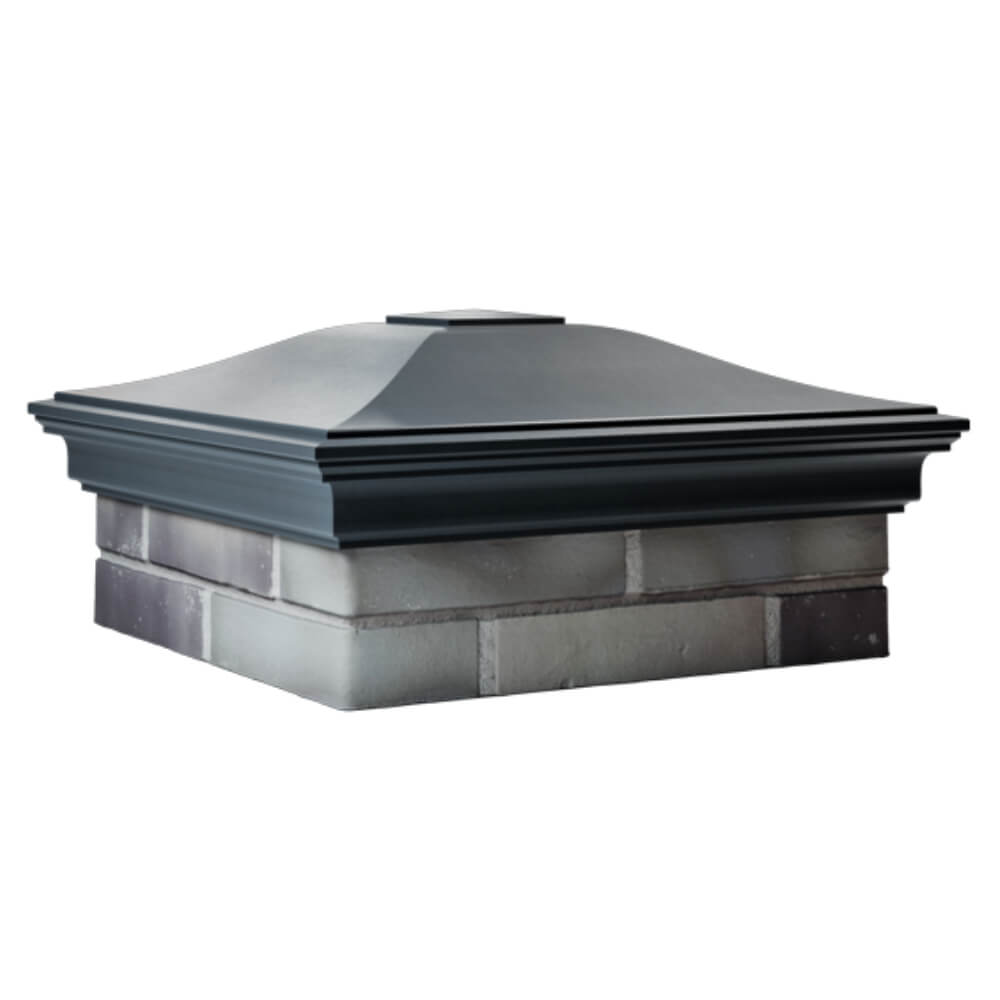 Колпак Zking Монблан Серый на столб 2х2 кирпича (515х515мм) в Ереване фото