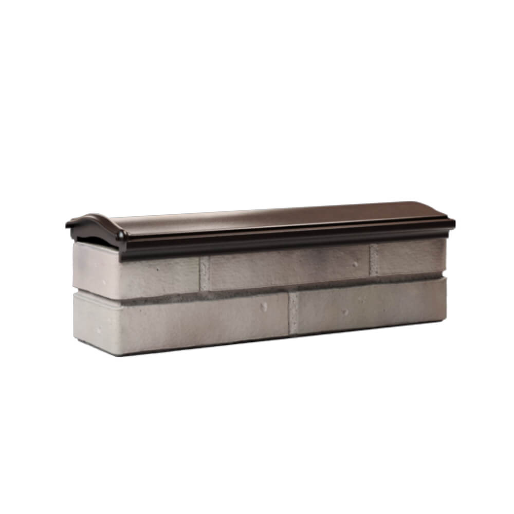 Парапет Zking Монблан Коричневый посадка на 0.5 кирпича (130мм) Ереван фото