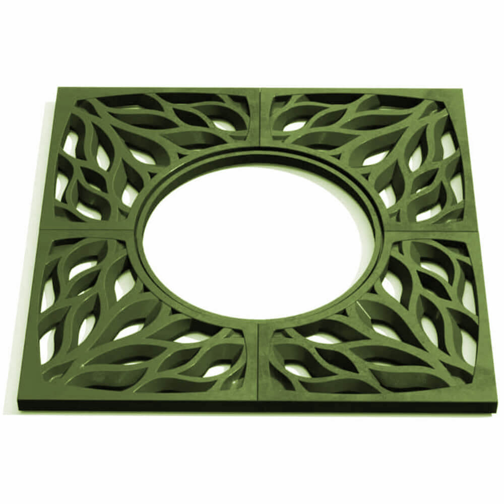 Приствольная решетка для дерева ZKING CRUST 1.2х1.2м Зеленая Ереван фото