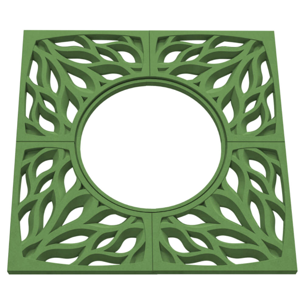 Приствольная решетка для дерева ZKING CRUST 1.2х1.2м Зеленая в Ереване фото