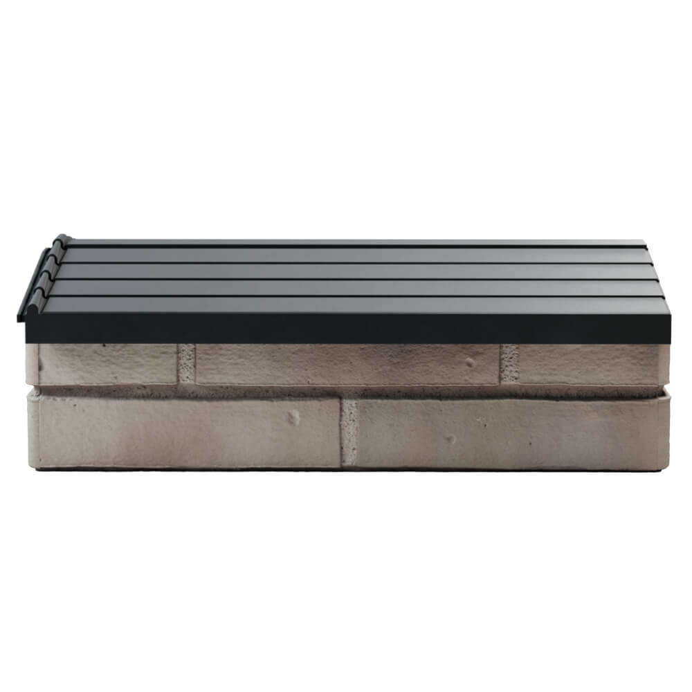 Парапет Zking Бона ХайТек Серый с посадкой на 1 кирпич (200/225/255мм) в Ереване фото