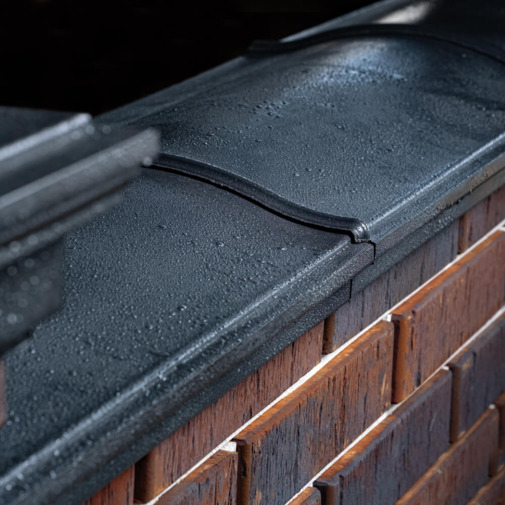 Парапет Zking Монблан Черный посадка на 0.5 кирпича (130мм) в Ереване фото