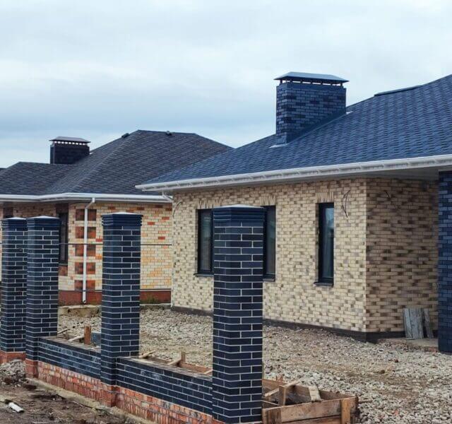 Колпак Zking Бона ХайТек Серый на столб 1.5х1.5 кирпича (385х385мм) в Ереване фото