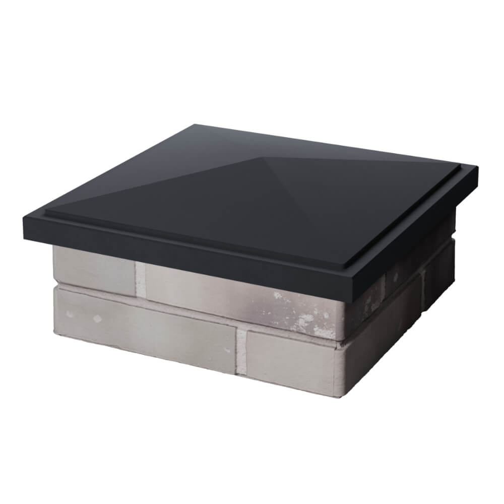 Колпак Zking БонаМоно Серый на столб 1.5х1.5 кирпича (385х385, 400х400мм) в Ереване фото