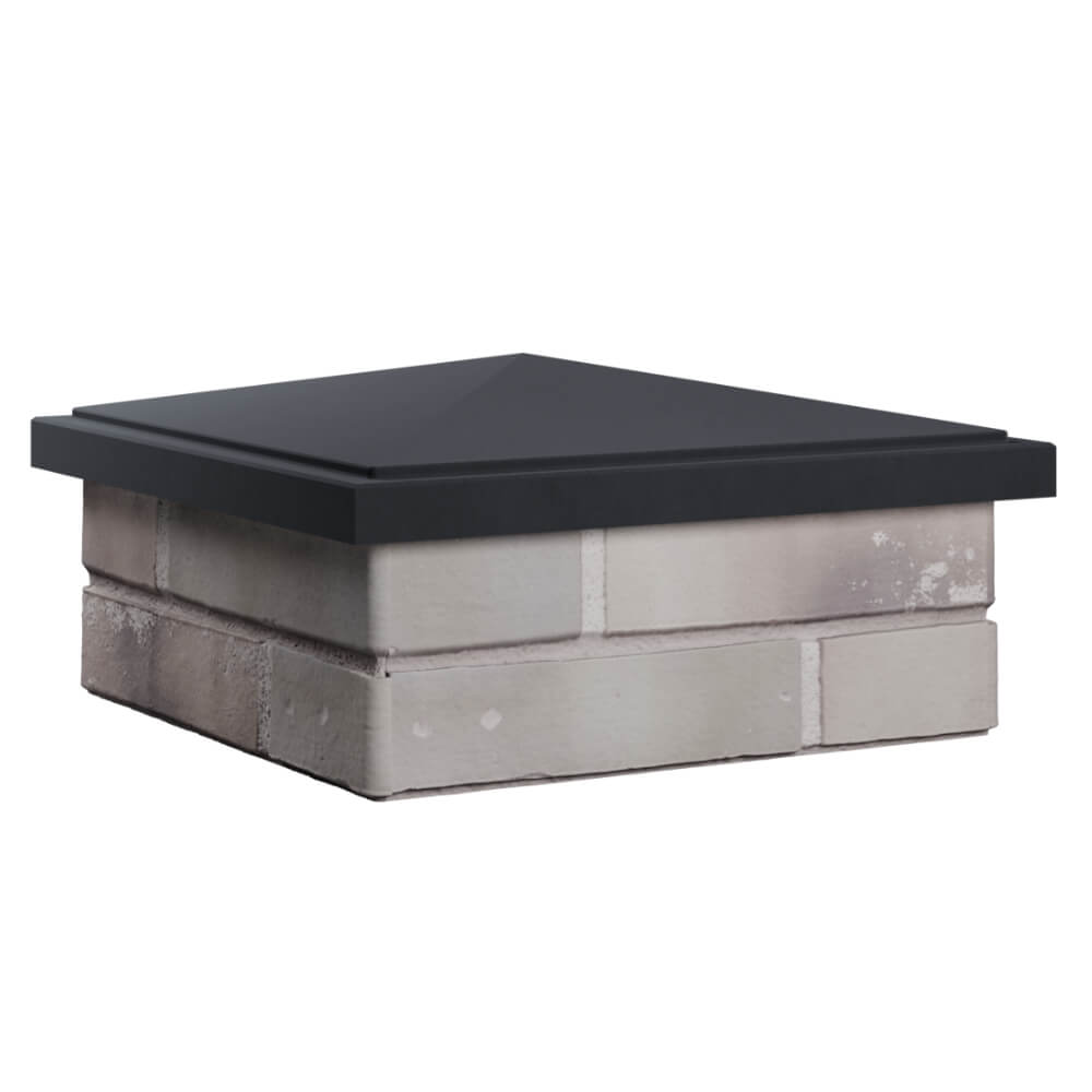 Колпак Zking БонаМоно Серый на столб 1.5х1.5 кирпича (385х385, 400х400мм) в Ереване фото