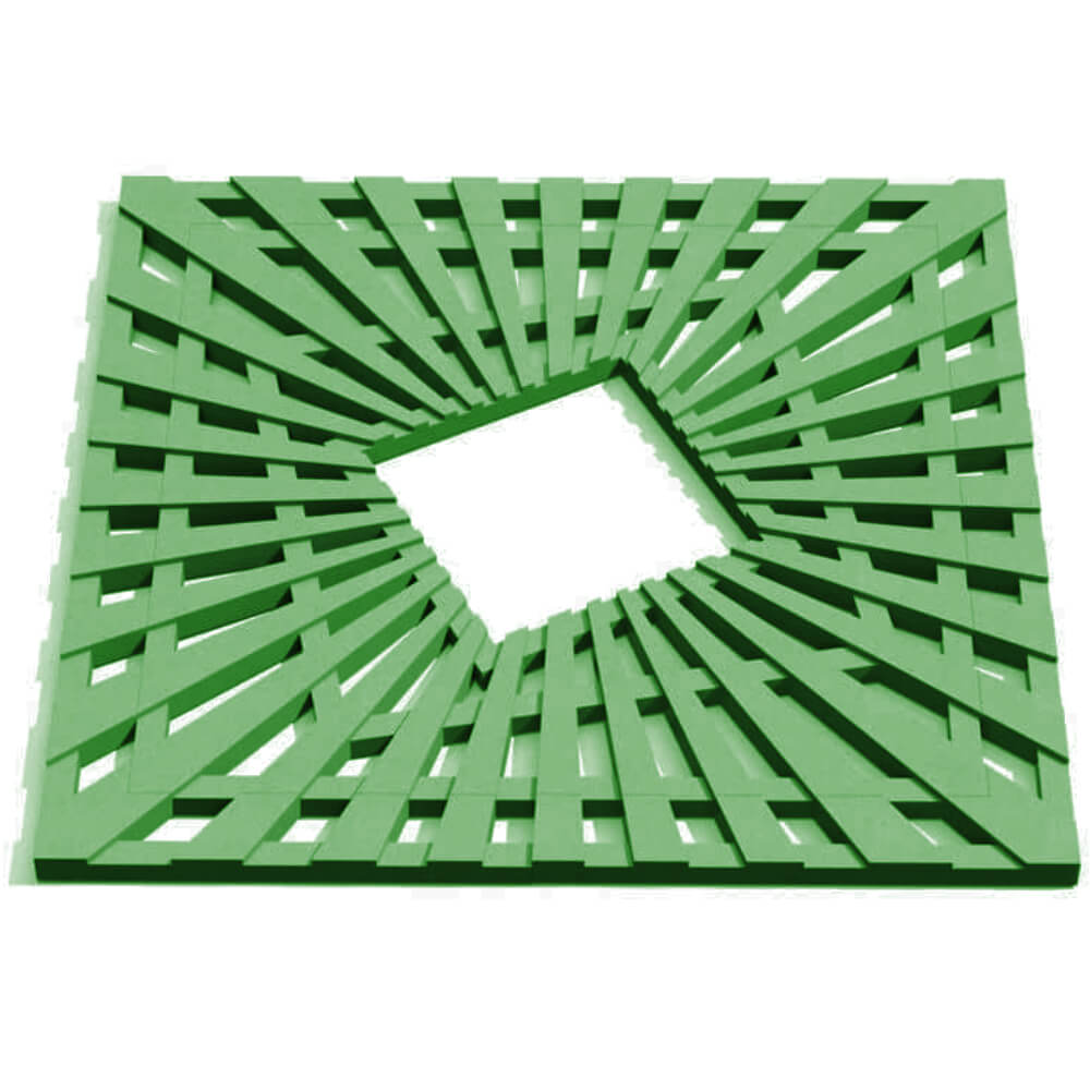 Приствольная решетка для дерева ZKING ATMOSPHERE 1.2х1.2м Зеленая Ереван фото