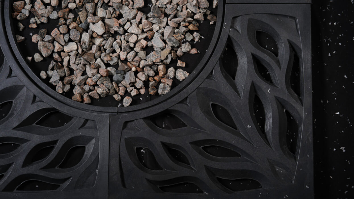 Приствольная решетка для дерева ZKING CRUST 1.2х1.2м Черная в Ереване фото