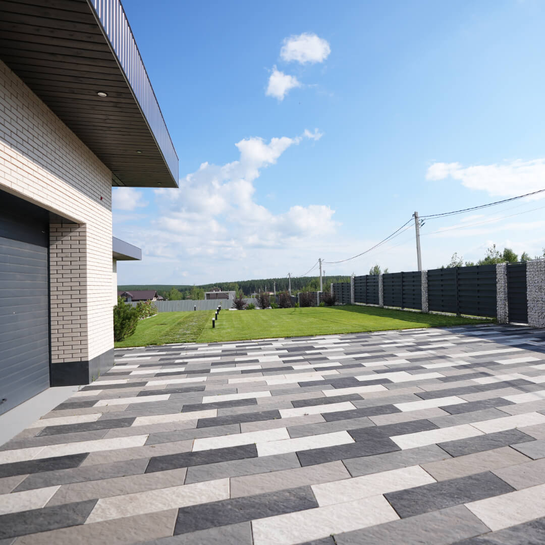 Шаговая плита STONE Графитовый Серый 990х330х55мм в Ереване фото